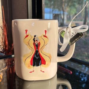 Rae Dunn Disney Villains Cruella Mug